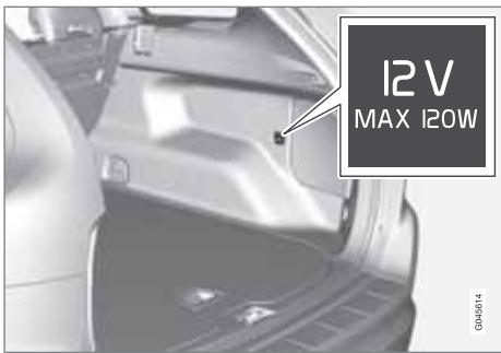 VOLVO XC60 - Prise électrique 12 v* - 1