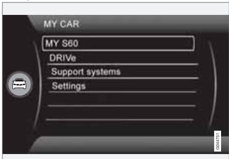 VOLVO XC60 - Informations et réglages complémentaires - 1