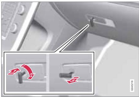 VOLVO XC60 - Boîte à gants - 1