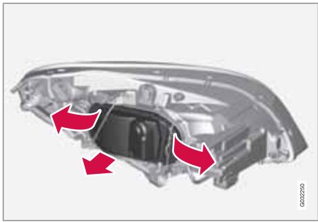VOLVO XC60 - Dépose du cache - 1