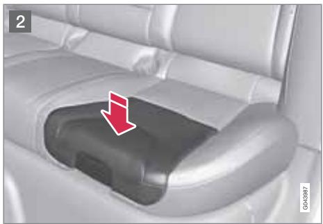 VOLVO XC60 - Abaisement du coussin rehausseur 2 niveaux - 2