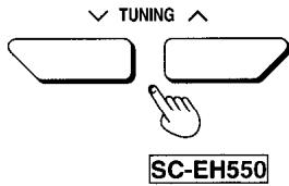 TECHNICS SC-EH550 - Vorbereitung: - 6