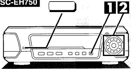 TECHNICS SC-EH550 - Aufheben dieser Betriebsart - 2