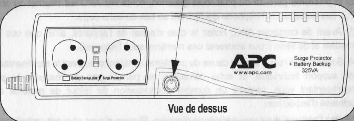APC PARASURTENSEUR BE325 - Mise sous tension - 1