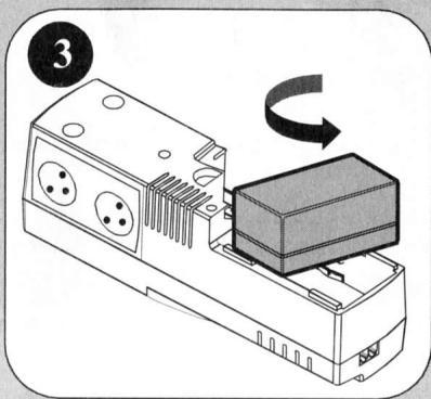 APC PARASURTENSEUR BE325 - Connexion de la batterie - 3