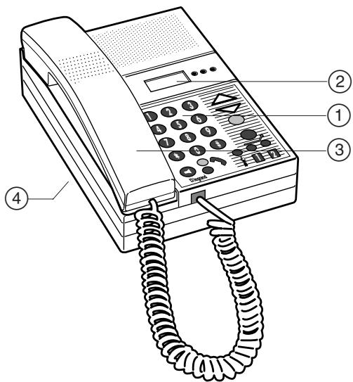 LEGRAND 782 16 - Bloc de porte phonie ref. 78250 - 1