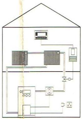 LEGRAND 74437 - Raccordement d'une chaudière avec vanne commande par moteur à 2 sens de rotation - 1
