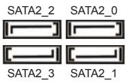 ASROCK H61DEL, H61M-DG3/USB3, H61M-DGS, H61M-GE, H61M-GS, H61M-PS4, H61M-S, H61M-VG3 - 1.4板载接头和接口 - 2