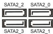 ASROCK H61DEL,  H61M-DG3/USB3,  H61M-DGS,  H61M-GE,  H61M-GS,  H61M-PS4,  H61M-S,  H61M-VG3 - Integrierte Header und Anschlüsse - 2