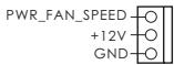 ASROCK H61DEL, H61M-DG3/USB3, H61M-DGS, H61M-GE, H61M-GS, H61M-PS4, H61M-S, H61M-VG3 - 机箱,电源风扇接头 - 2