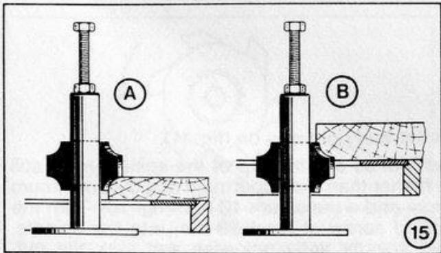 KITY TOUPIE 626 - 2. 2. Montage des lames de scie, fraises, porte-outils (fig. 9-10). - 4