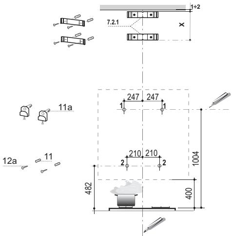 ROBLIN CREATIX BK - 5045001 - Wall drilling and bracket fixing - 1