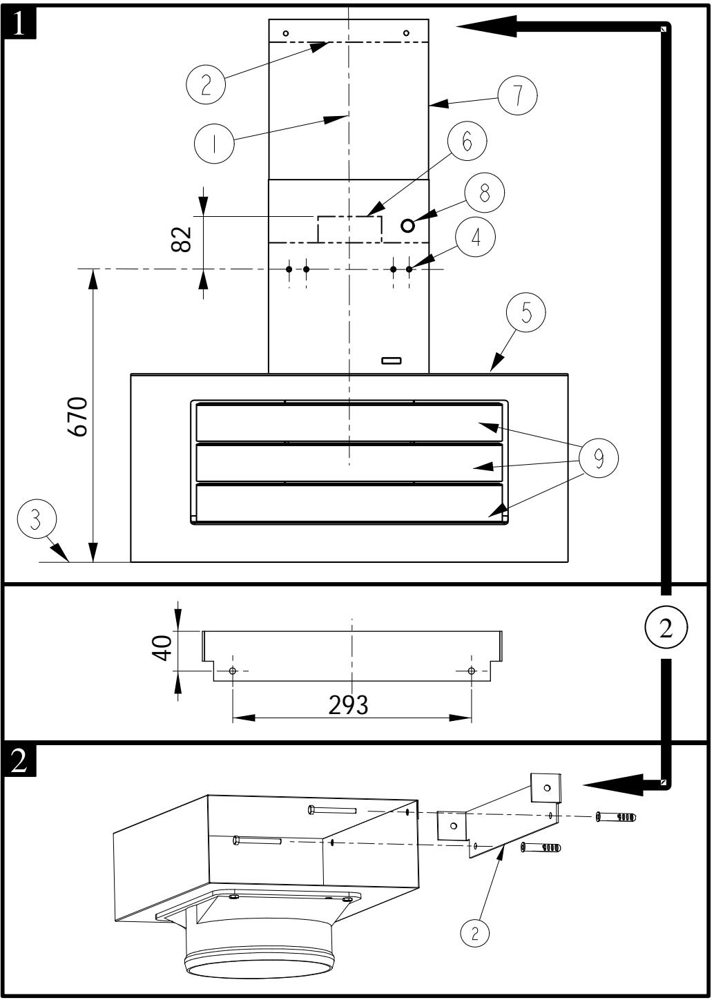 ROBLIN VIZIO VERRE MURALE - CH - 22