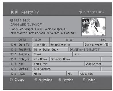 HUMAX LGB-32DST - Reservieren einer Sendung - 1