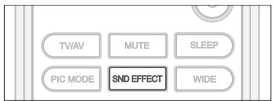 HUMAX LGB-32DST - Einstellen des Toneffekts - 3