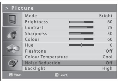 HUMAX LGB-32DST - Noise Reduction - 1