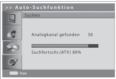 HUMAX LGB-32DST - Automatische Suche nach Analogkanänen - 2