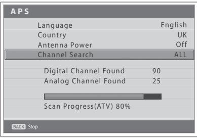 HUMAX LGB-32DST - Running Initial Setup Wizard - 2