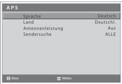 HUMAX LGB-32DST - Ausführden des Assistenten zur Ersteinrichtung - 1