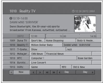 HUMAX LGB-32DST - Viewing by Channel List Groups - 2