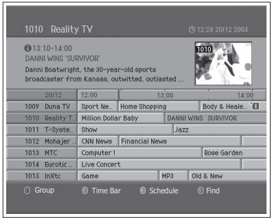 HUMAX LGB-32DST - Reserving a Watching - 1