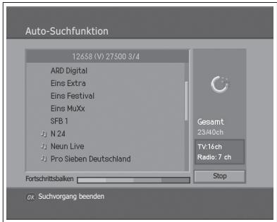 HUMAX LGB-32DST - Automatische Suche nach Digitalkanänen - 2