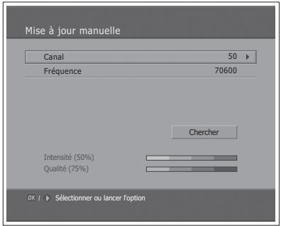 HUMAX LGB-32DST - Mise à jour automatique - 2