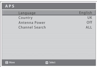 HUMAX LGB-32DST - Running Initial Setup Wizard - 1