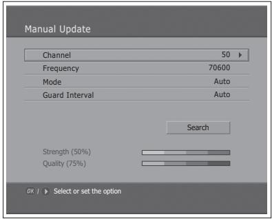 HUMAX LGB-32DST - Automatic Update - 1