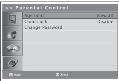 HUMAX LGB-32DST - Parental Control - 3