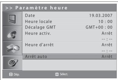 HUMAX LGB-32DST - Utilisation de la fonction minuteur du téléviseur - 1