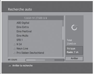 HUMAX LGB-32DST - Recherche automatique des canaux numériques - 2