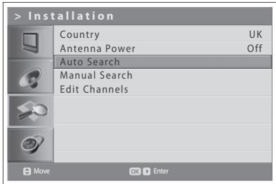 HUMAX LGB-32DST - Scanning Digital Channels Automatically - 1