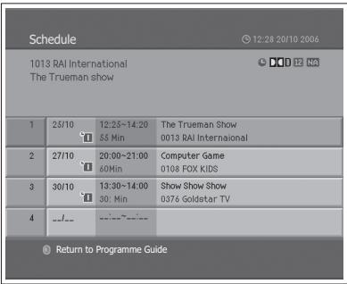 HUMAX LGB-32DST - Viewing Reserved Programme - 2