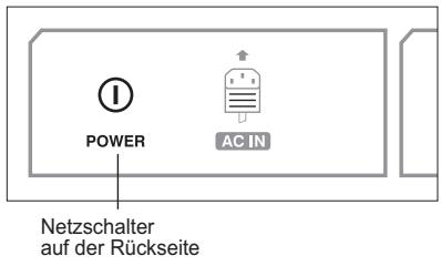 HUMAX LGB-32DST - Einschalten des Fernsehers - 1