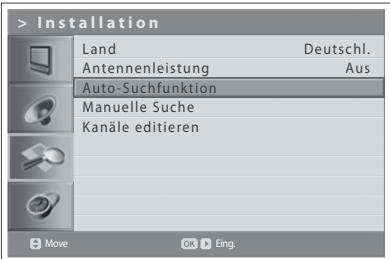 HUMAX LGB-32DST - Automatische Suche nach Digitalkanänen - 1