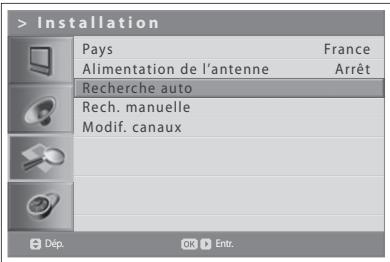 HUMAX LGB-32DST - Recherche automatique des canaux numériques - 1