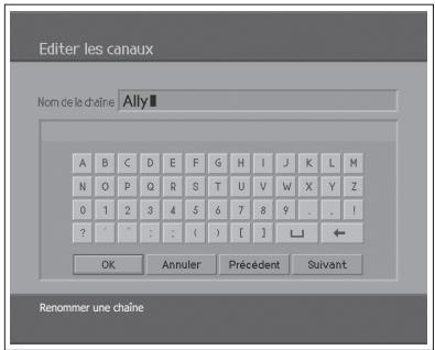 HUMAX LGB-32DST - Sélection/désélection de tous les canaux - 1