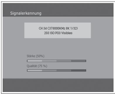 HUMAX LGB-32DST - Signalerkennung - 1
