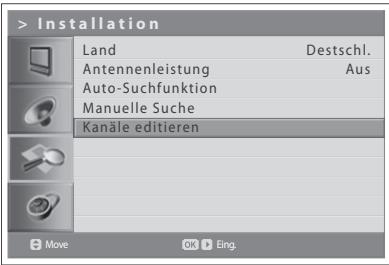 HUMAX LGB-32DST - BearbeitenvonDigitalkanälen - 1