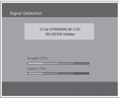 HUMAX LGB-32DST - Signal Detection - 1