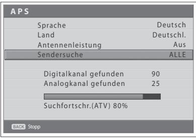 HUMAX LGB-32DST - Ausführden des Assistenten zur Ersteinrichtung - 2