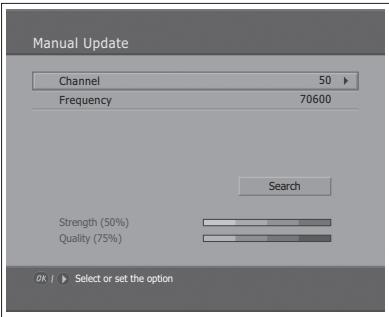 HUMAX LGB-32DST - Automatic Update - 2
