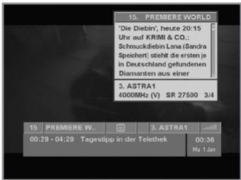 HUMAX PVR-8000 - La PARTIE SERVICE comprend les éléments suivants: - 1