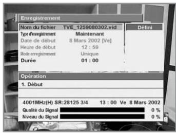 HUMAX PVR-8000 - FEC (correction anticipée d'erreurs) - 1