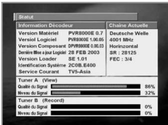 HUMAX PVR-8000 - Utilité disque dur - 3