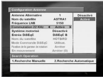 HUMAX PVR-8000 - Fréquence LNB - 2