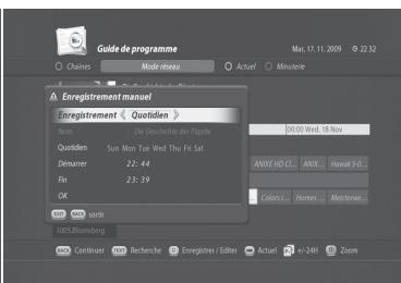 HUMAX TN5050HDR - option d'enregistrement - 2
