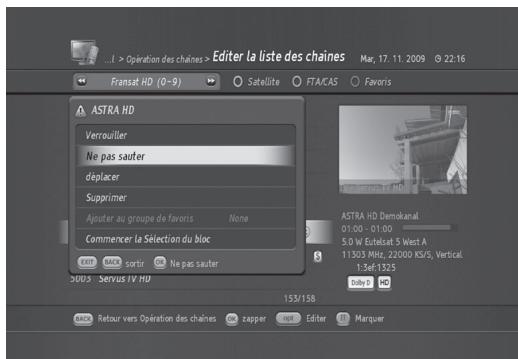 HUMAX TN8000 HD - Ignorer des chaînes - 3