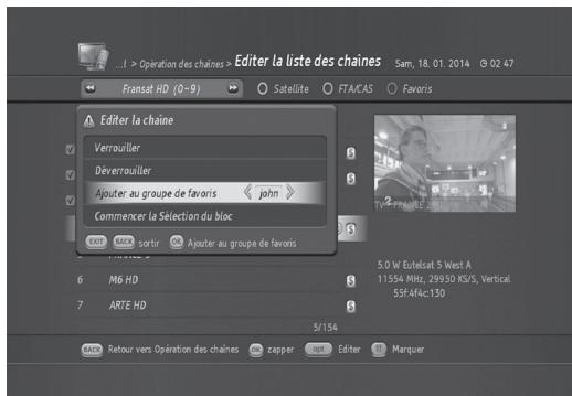 HUMAX TN8000 HD - List des chaînes - 2
